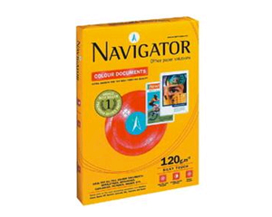Paprs NAVIGATOR Colour A4/120g, 500 loksnes/iep.